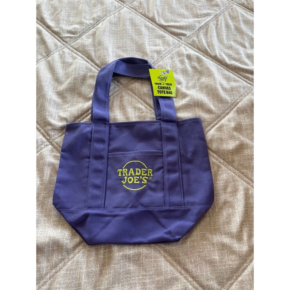 Trader Joe's: Purple Halloween Tote Bag - NWT, Unused - Limited Edition